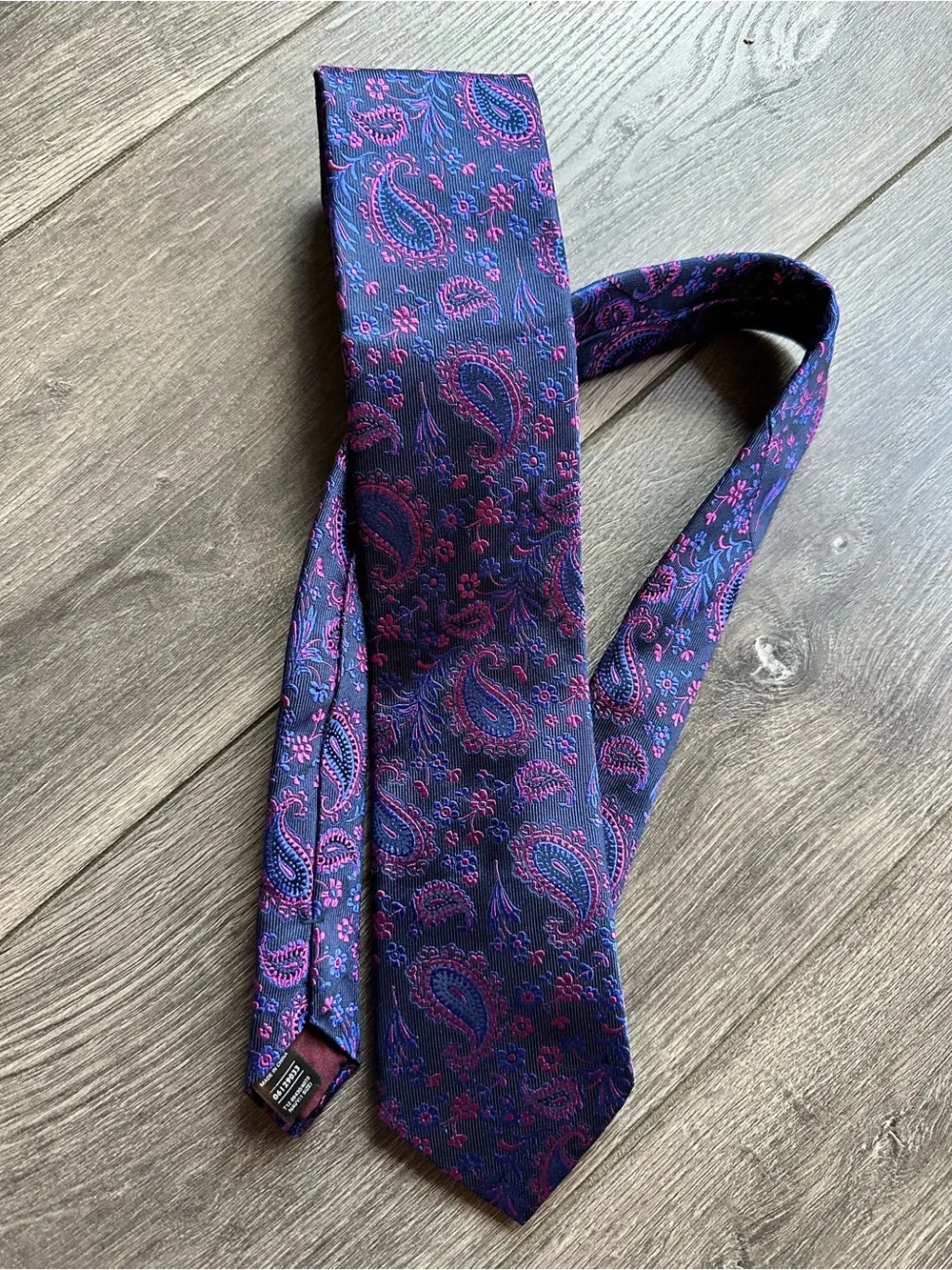 5x Men's Woven 100% Silk Pointed Tie